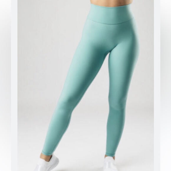 Alphalete alphalux essential leggings jade green - Picture 1 of 4